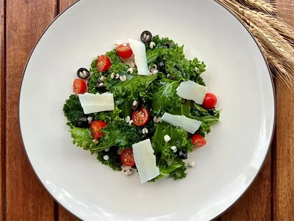 Curly Kale Salad