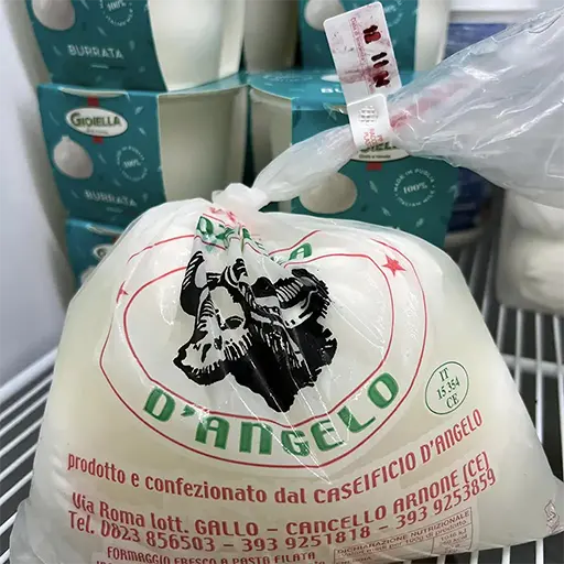 Real Italian mozzarella