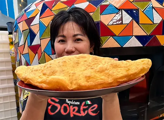 Authentic Neapolitan Pizza Fritta